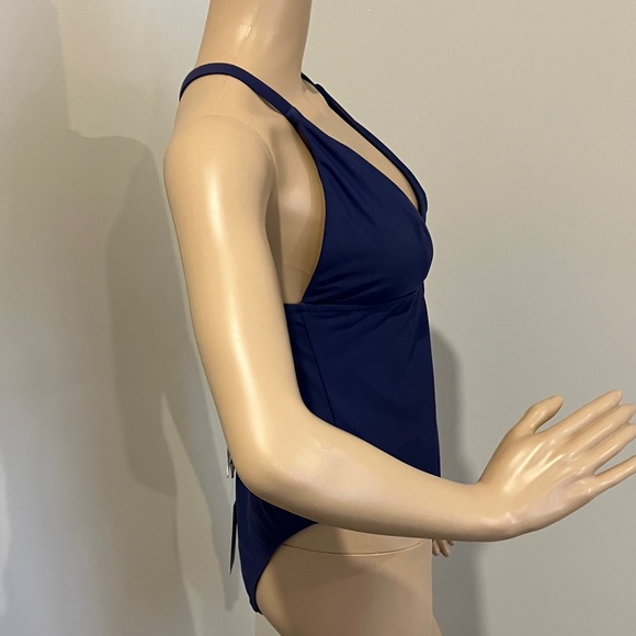 CUPSHE Women One Piece Swimsuit Deep V Neck - Picture 3 of 12